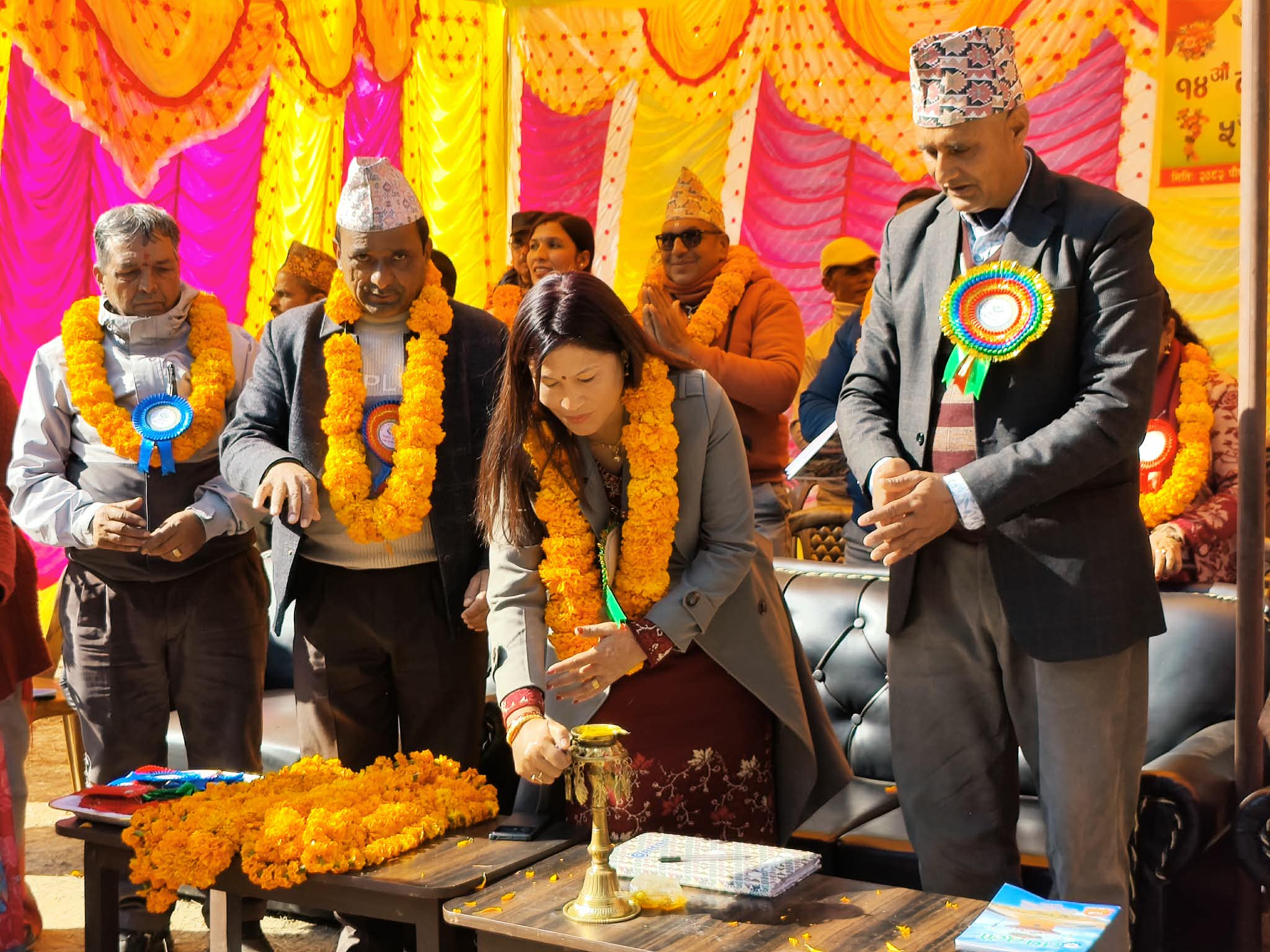 तपचुली सामुदायिक कृषि सहकारी संस्था लि. भोटेचौरको १४ औँ बार्षिक साधारणसभा तथा ५  औँ निर्वाचन कार्यक्रम सम्पन्न