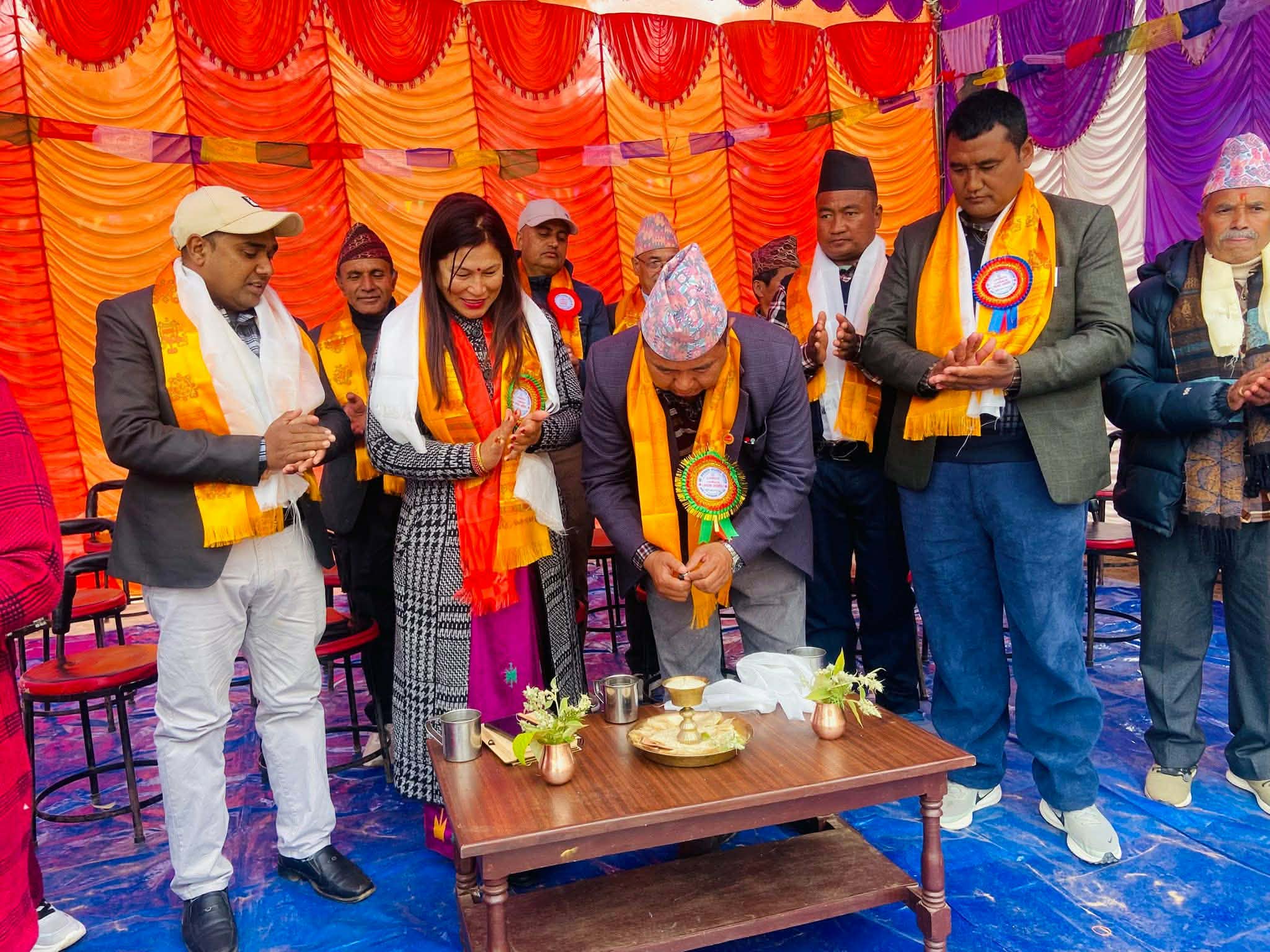 जनजागृति मा.वि मेलम्ची ११ काे बार्षिकउत्सव सम्पन्न