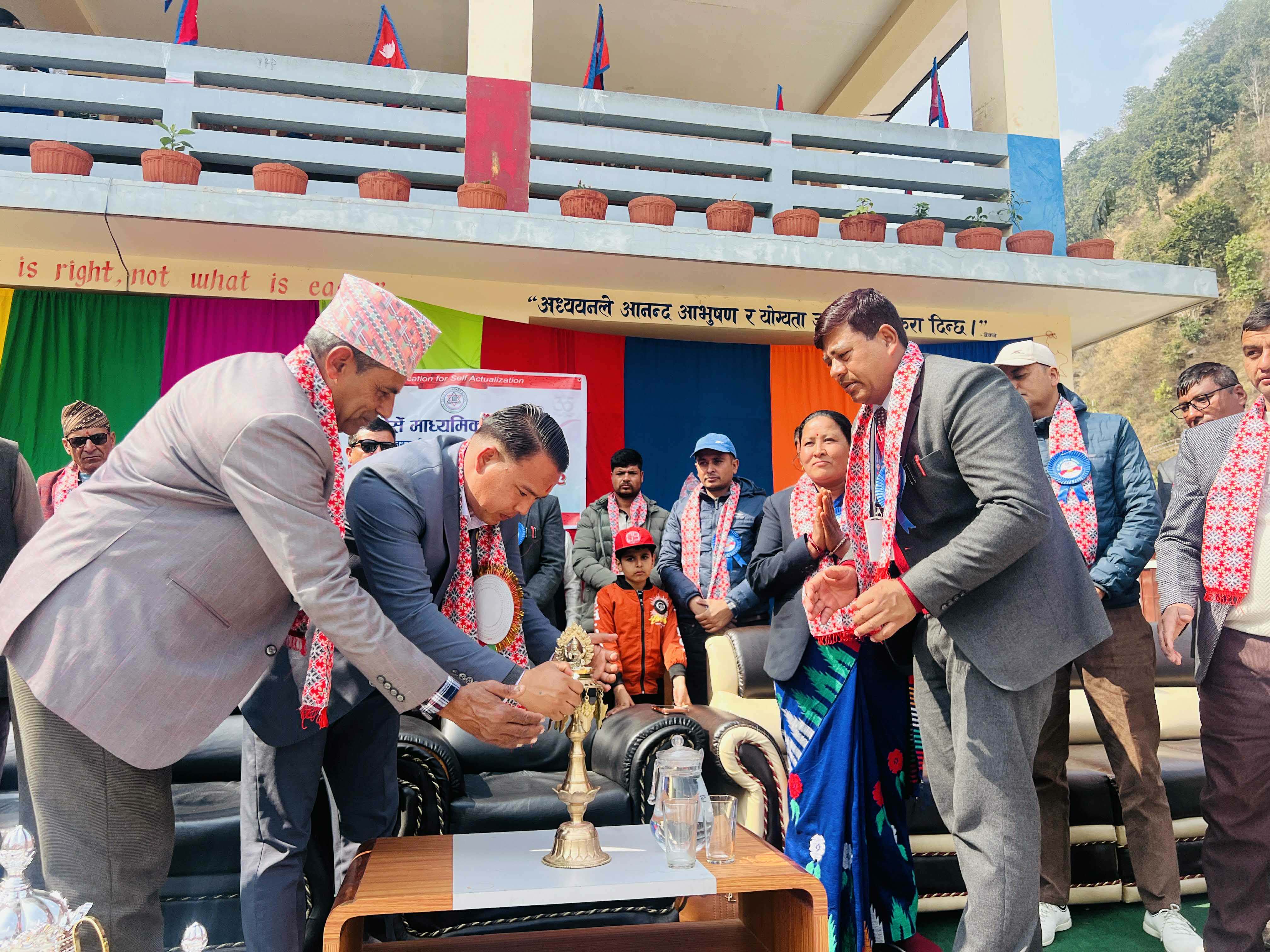 तेर्से माध्यमिक विद्यालयले भव्य रुपमा मनायो ३५औं वार्षिकोत्सब