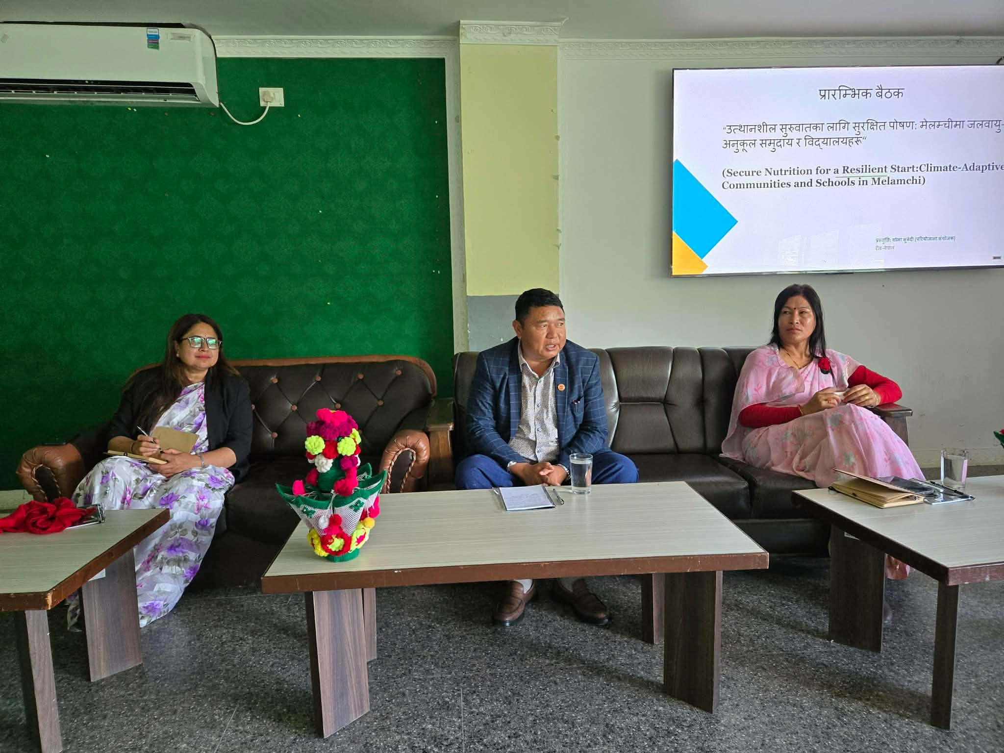 रसुवा बाढीपीडितलाई मेलम्चीको साथः जनप्रतिनिधि र कर्मचारीले तीन दिनको तलब सहयोग गर्ने