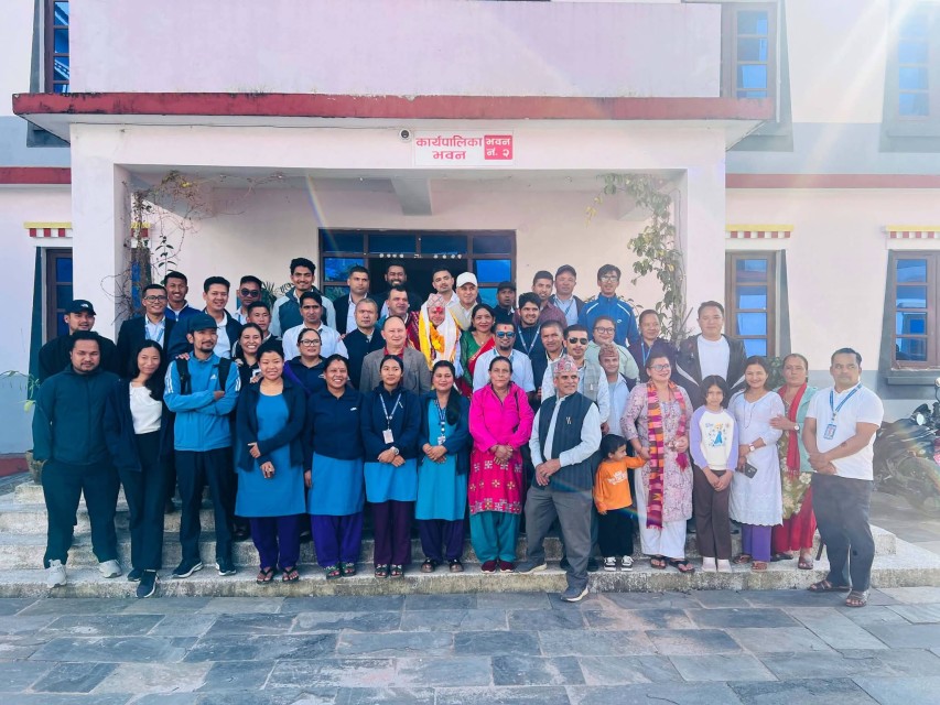 पाँचपोखरी थाङपाल गाउँपालिकाकाे शुभकामना आदानप्रदान तथा बिदाइ कार्यक्रम सम्पन्न