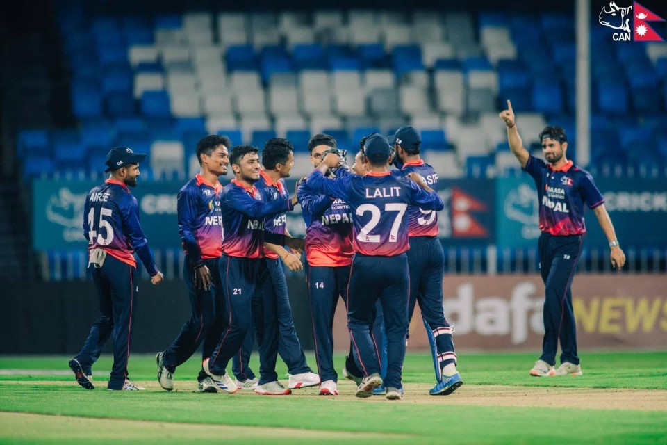 वेस्ट इन्डिजविरूद्ध नेपालकाे ऐतिहासिक जित