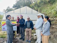 मेलम्चीमा दुई सामुदायिक वन नर्सरी केन्द्र वडा कार्यालयलाई हस्तान्तरण