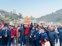 मेलम्ची नगरपालिका द्धारा आयोजित राष्ट्रपति रनिङ शिल्ड २०८२ को उपाधि तेर्से मा.वि.लाई