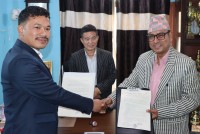 हेलम्बु गाउँपालिका र आन्तरिक राजस्व कार्यालय बीच MOU हस्तान्तरण सम्पन्न, कर सेवा अब हेलम्बुबाटै उपलब्ध हुने