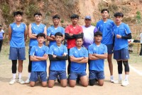 जिल्ला स्तरीय भलिबल प्रतियोगिताको उपाधी   याेङ स्टार लाइ