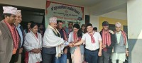 ३७ वर्षको शिक्षण यात्रा टुंग्याउँदै बद्री प्रसाद नेपाललाई बाजागाजासहित विदाइ