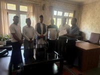 याङ्री लार्के स्थानिय सरोकार समितिद्धारा मेलम्ची खानेपानीलाई ज्ञापन पत्र पेश