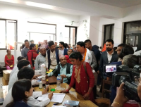 जलविरेमा आयोजित स्वास्थ्य शिविरमा ७६० ले लिए सेवा , जनशक्ति उत्पादनमा प्रदेशले जोड दिएको मन्त्री थापा मगरको भनाई