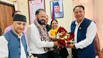 मदन भण्डारी स्वास्थ्य विज्ञान प्रतिष्ठान, हेटौंडा अस्पतालको निर्देशकमा डा.  सापकोटा