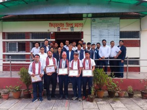 जिल्ला अदालत सिन्धुपाल्चोकले २२ औँ निजामती सेवा दिवस मनायो, ५ जना कर्मचारी नगदसहित सम्मान