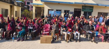 मेलम्चीमा आँखा शिविर समपन्न,८४ जनाले लिए सेवा