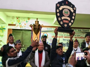 पाँचपोखरी थाङपाल द्धारा आयोजित राष्ट्रपति रनिङ शिल्ड २०८२ सम्पन्न, उपाधि भोताङदेवीलाई