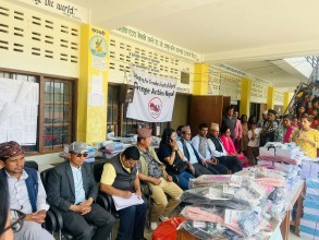 प्रयत्न र टिम परियोजना अन्तर्गत शैक्षिक सामग्री वितरण कार्यक्रम  सम्पन्न