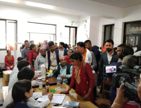 जलविरेमा आयोजित स्वास्थ्य शिविरमा ७६० ले लिए सेवा , जनशक्ति उत्पादनमा प्रदेशले जोड दिएको मन्त्री थापा मगरको भनाई