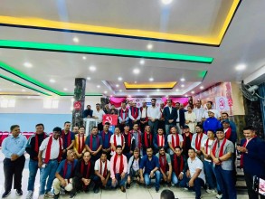 नेपाल राष्ट्रिय निर्माण व्यवसायी संगठन सिन्धुपाल्चोकको दोस्रो जिल्ला सम्मेलन सम्पन्न अध्यक्षमा सापकोटा