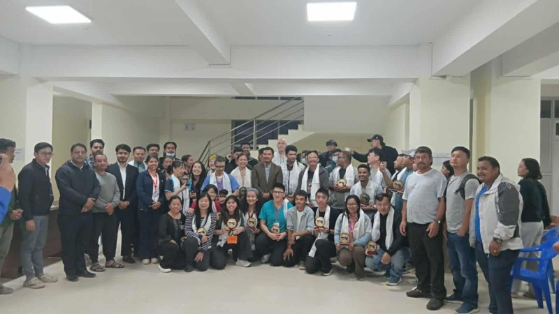 सिन्धुपाल्चोककाे हेलम्बुमा चार दिने बृहत स्वास्थ्य शिविर सम्पन्न, ९३७ जनाले लिए सेवा