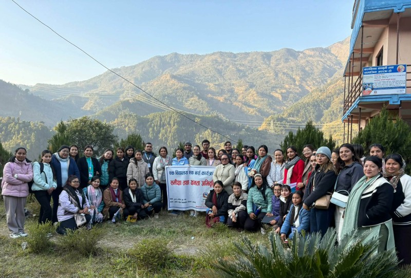 वागमती प्रदेश सरकारको गौरवको कार्यक्रम  ‘एक विद्यालय एक नर्स’ कार्यक्रमको समिक्षा तथा क्षमता अभिवृद्धि कार्यक्रम  सम्पन्न