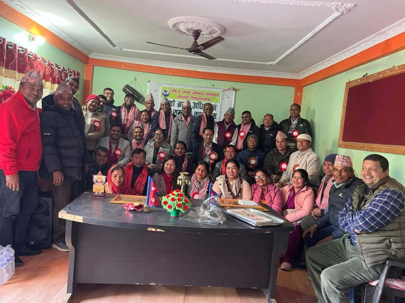 राष्ट्रिय मानव अधिकार एलायन्स मेलम्चीको दोस्रो नगर अधिवेशन सम्पन्न  अध्यक्षमा बानियाँ