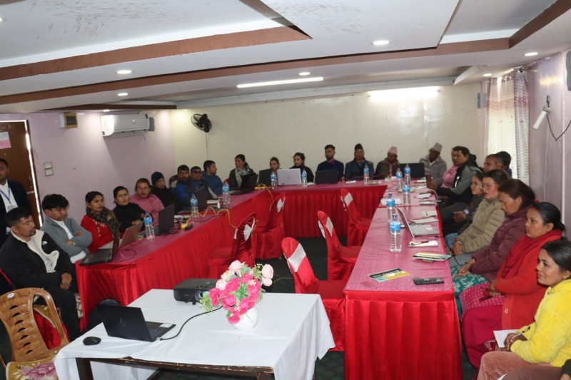 मेलम्चीमा ३ दिने CoPoMIS तालिम सुरु