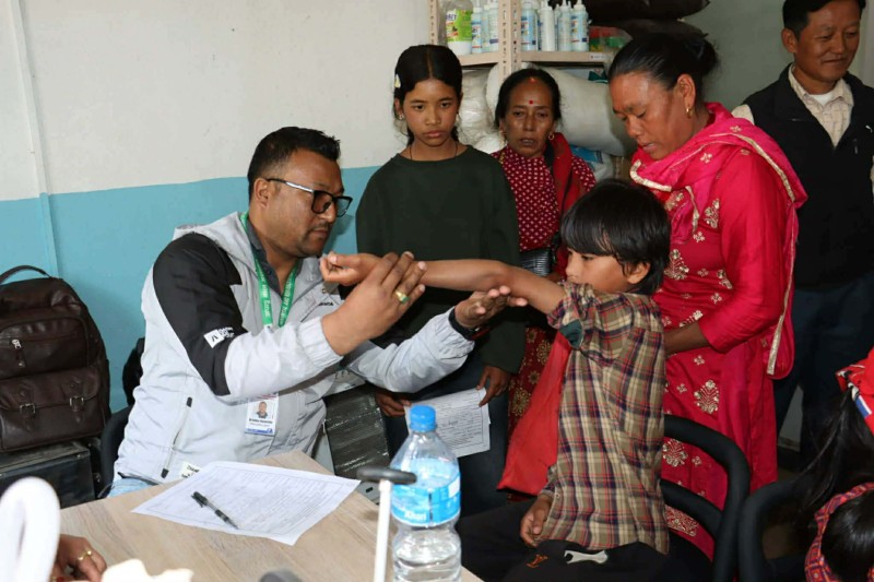 मेलम्ची नगरपालिकामा शारीरिक अपाङ्गता पहिचान तथा  पुनर्स्थापन घुम्ती शिविर सम्पन्न, ७५ भन्दा बढी लाभान्वित