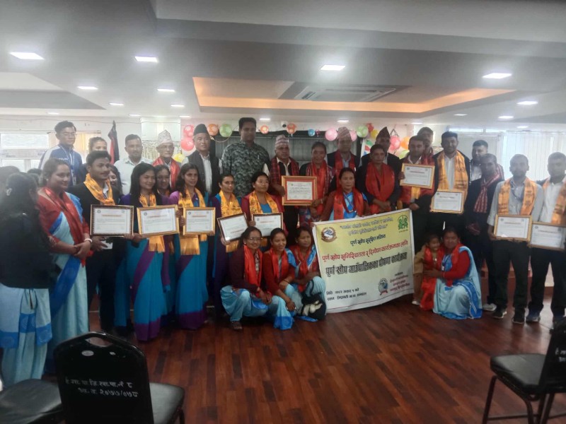 ईन्द्रावती गाउँपालिकालाई पूर्ण खोप सुनिश्चितता र दिगोपन घोषणा