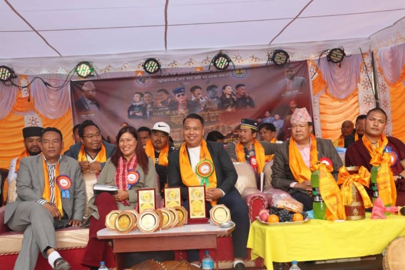 सोनाम ल्होछारको शुभकामना आदनप्रदान तथा वृहत सांस्कृतिक कार्यक्रम सम्पन्न