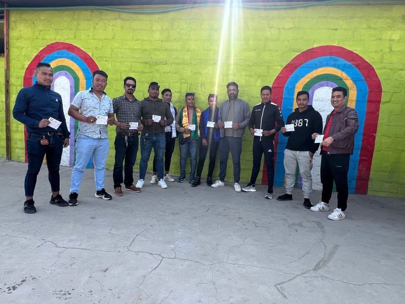 भोटेनाम्लाङ तरुण दलको नंया नेतृत्व चयन