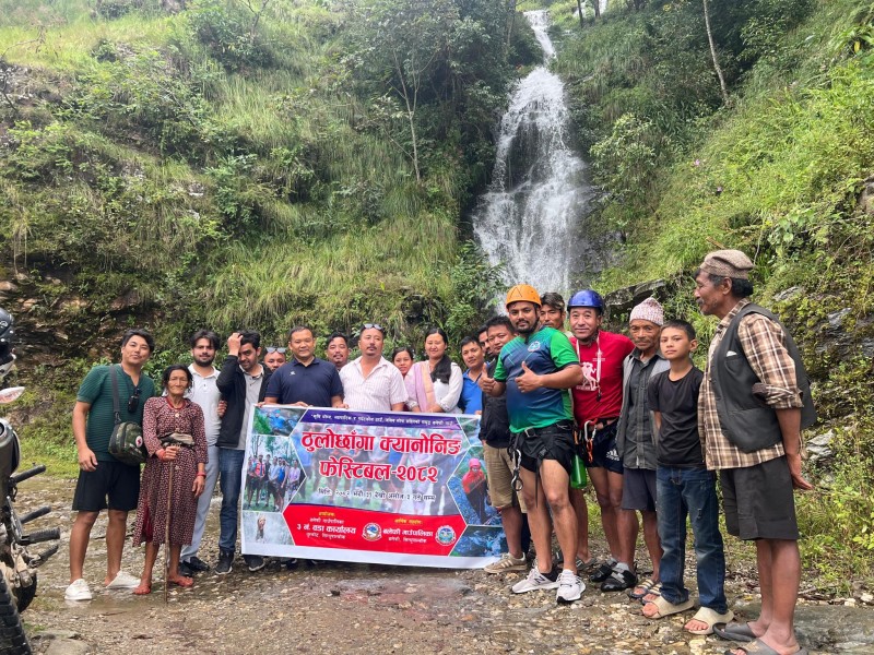 बलेफीको ठुलो छाँगामा क्यानोनिङ फेस्टिबल भव्य रुपमा सम्पन्न