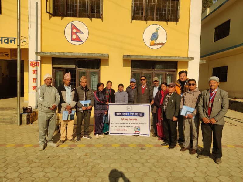 विद्यालयमा गुनासो सुनुवाइ संयन्त्र लागु गर्ने सम्बन्धि वैठक तथा अन्तरक्रिया कार्यक्रम आयोजना