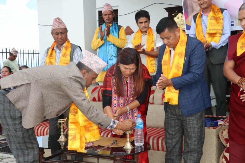 मेलम्ची -७ मा तिज  विशेष कार्यक्रम सम्पन्न