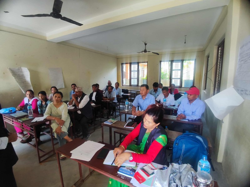 बाल संरक्षण तथा सुरक्षा सम्बन्धी दुई दिने तालिम मेलम्चीमा सुरु