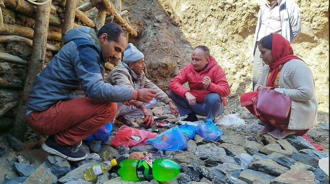 पाँचपोखरी थाङपालमा ११० मिटर लामो झोलुङ्गे पुलको शिलान्यास